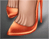 Luxe Orange Heels