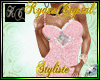 Lace pinkDress charm