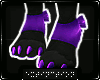 . heel paws | purple