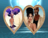 2 Hearts Animated Frame