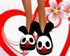 Kiss Me Bunny Slippers