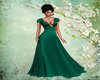 Holiday Emerald Gown