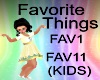 (KIDS) Favorite Things