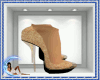 *D*Gold Glass Pumps