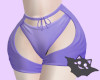 ☽ Shorts Purple