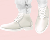 Wolf White Boots