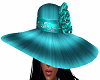 Teal Fashionable Hat