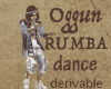 Oggun Rumba dance action