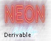 Wall Neon Sign Deriv