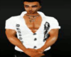 BLACK DRAGON WHITE TOP