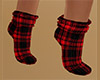 Red Socks Plaid Short F
