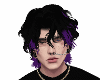Max hair purple & black