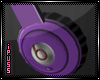!iP B Headphones Purple