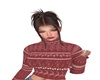 red xmas jumper