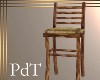 PdT Tan Tall Chair