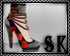 {S.K}FashionShoes Red