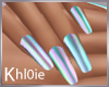 K holo nails  sexy