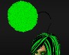 *Green Hair Pompom F M