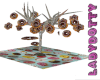 Donut tree animated