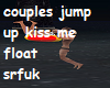 jump up float kiss