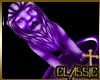 (A) Lion Statue Purple