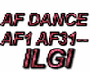 AF DANCE F/M