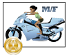 Azure Motorcycle
