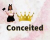 Conceited crop top