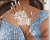 *V* Colleen Lace Gloves