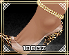 |GZ| gold ankle chain