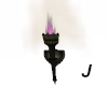 J~Purple Flamed Torch