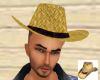 Straw Cowboy Hat M