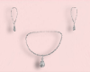Silver Diamond Set