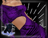 QSJ-Luxure Dress Purple