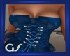 GS Blue Lace Corset
