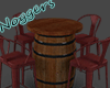 Barrel Bar Table