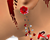 [Rg]Red Rose Earrings