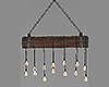 Log Ceiling Light