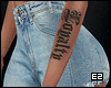 Ez| Loyalty Arm Tattoo