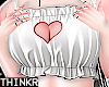 !! Ruffle Heart Red