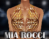 Erenia Red and Gold Gown
