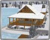 Winter Lakefront Cabin