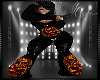 Flaming Skull Pants