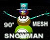 Snowman Huge 90' *MESH*