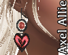 AA Pink Heart Earrings