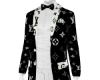 Black + White LV Suit