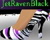 ~JRB~ Purple Black heels