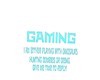 Gaming Headsign