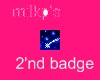 milkps badge of stars