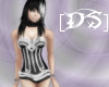 [DS]PVC CorsetSet(GY)